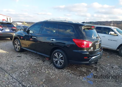 2019 Nissan Pathfinder Sv из США, поврежденный, VIN 5N1DR2MN7KC578196